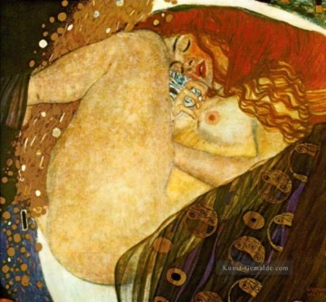 Danae Symbolik Nacktheit Gustav Klimt Ölgemälde